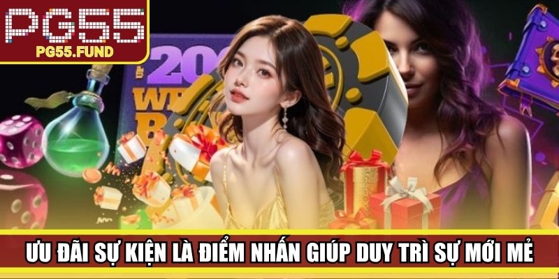 Ưu đãi sự kiện là điểm nhấn giúp khuyến mãi luôn duy trì sự mới mẻ